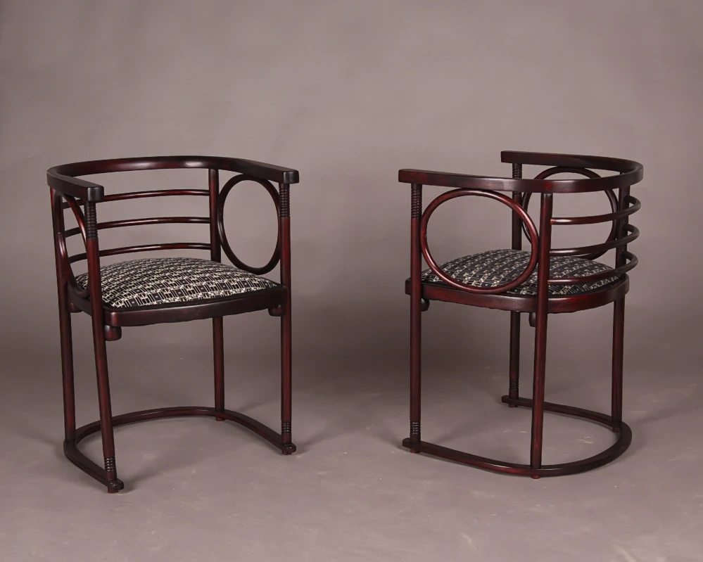 Křesla Josef Hoffmann – Wiener Werkstätte