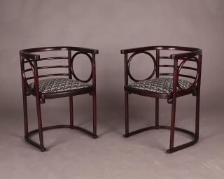 Křesla Josef Hoffmann – Wiener Werkstätte